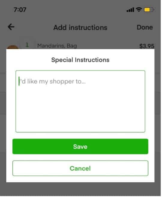 How to Add a Special Request to an Instacart Order: 9 Steps